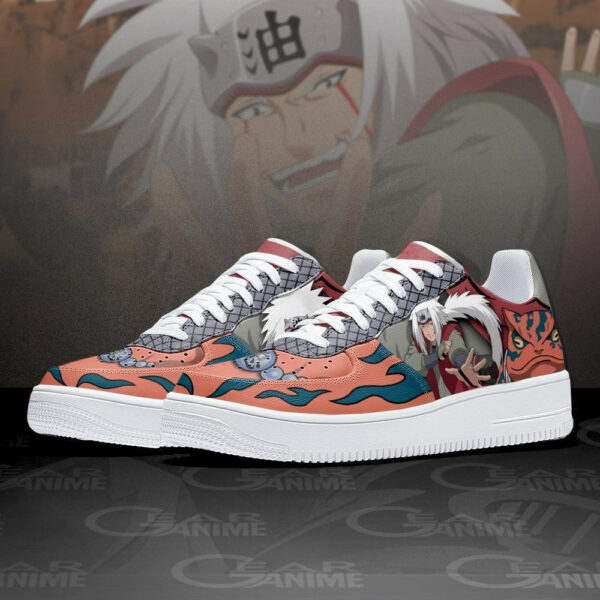 Jiraiya Pervy Sage Air Shoes Custom Naruto Anime Sneakers 2