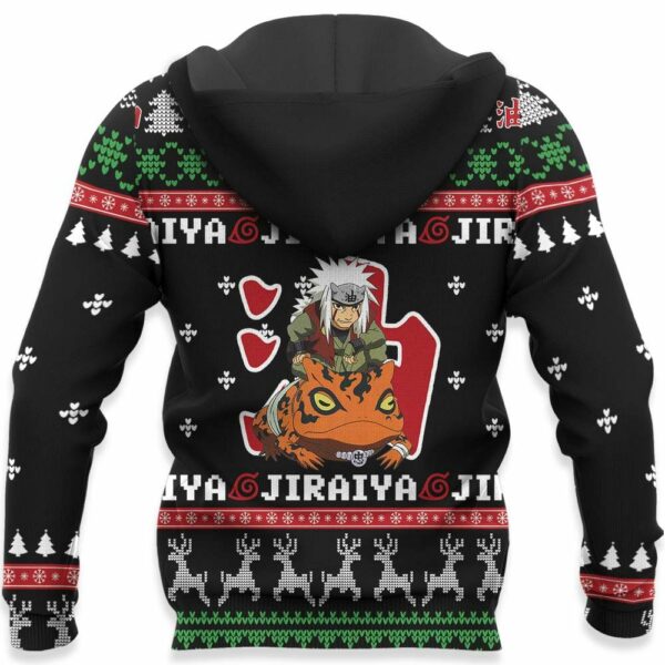 Jiraiya Pervy Sage Ugly Christmas Sweater Custom Naruto Anime XS12 4