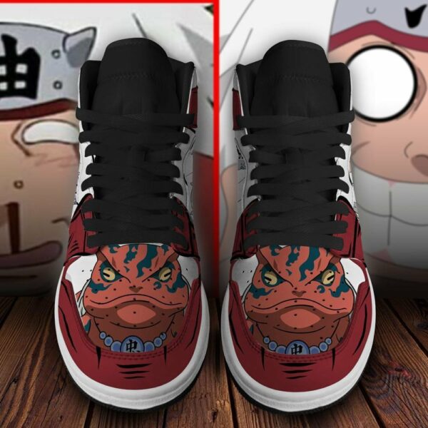 Jiraiya Pervy Shoes Custom Funny Face Anime Sneakers 4