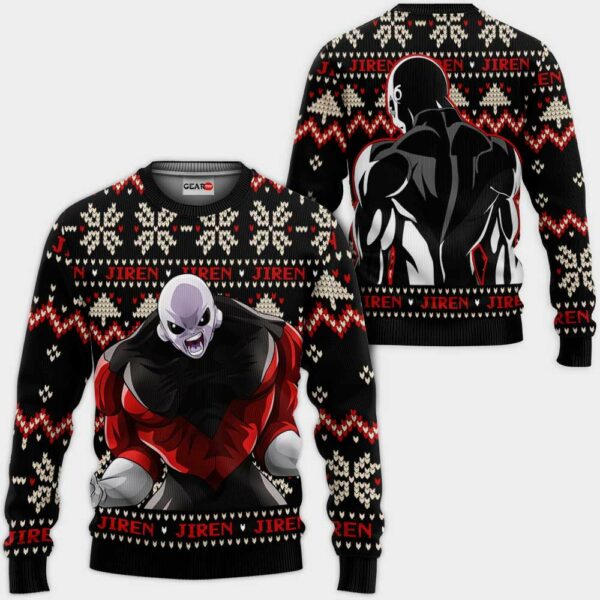 Jiren Ugly Christmas Sweater Custom Anime Dragon Ball XS12 1