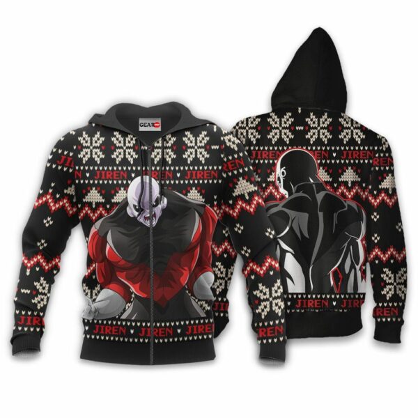 Jiren Ugly Christmas Sweater Custom Anime Dragon Ball XS12 2
