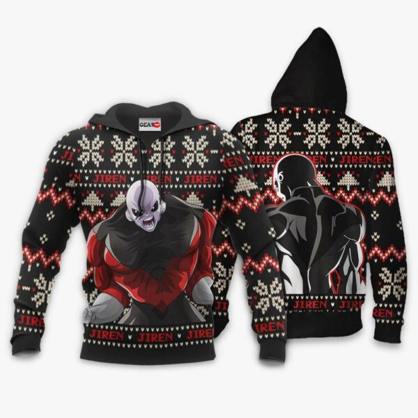 Jiren Ugly Christmas Sweater Custom Anime Dragon Ball XS12 3