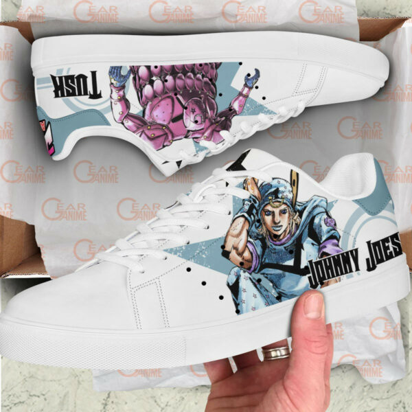 Johnny Joestar Skate Shoes Custom Anime Jojo's Bizarre Adventure Shoes 2