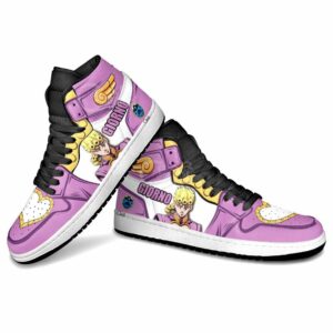 JoJo’s Bizarre Adventure Giorno Giovanna Shoes Custom Anime Sneakers 7