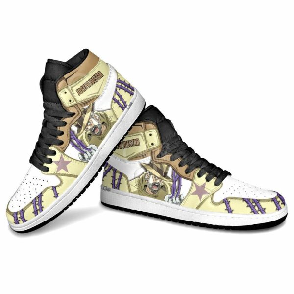 JoJo’s Bizarre Adventure Joseph Joestar Old Shoes Custom Anime Sneakers 3