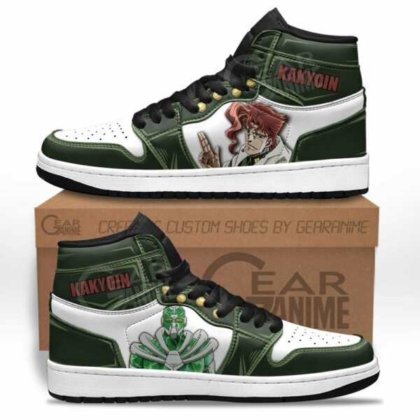 JoJo’s Bizarre Adventure Noriaki Kakyoin Shoes Custom Anime Sneakers 1