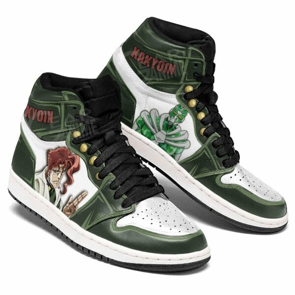 JoJo’s Bizarre Adventure Noriaki Kakyoin Shoes Custom Anime Sneakers 5