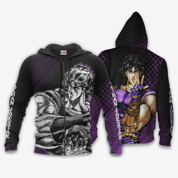 Jonathan Joestar Hoodie JJBAs Anime Shirt Jacket 1