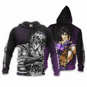 Jonathan Joestar Hoodie JJBAs Anime Shirt Jacket 8