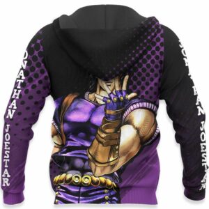 Jonathan Joestar Hoodie JJBAs Anime Shirt Jacket 10