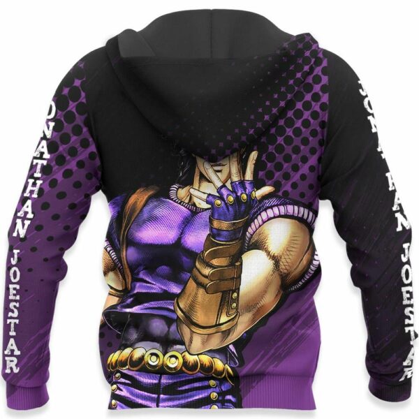 Jonathan Joestar Hoodie JJBAs Anime Shirt Jacket 5