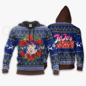 Jonathan Joestar Ugly Christmas Sweater jj's Anime Xmas Hoodie 7