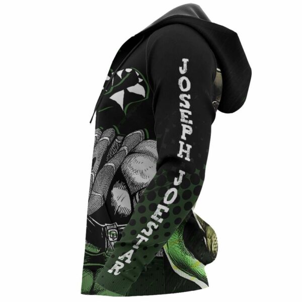 Joseph Joestar Hoodie JJBAs Anime Shirt Jacket 6