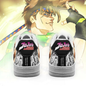 Joseph Joestar Shoes Manga Style JoJo’s Anime Sneakers Fan Gift PT06 5