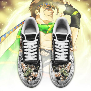 Joseph Joestar Shoes Manga Style JoJo’s Anime Sneakers Fan Gift PT06 4