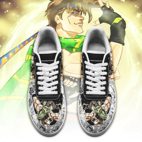 Joseph Joestar Shoes Manga Style JoJo’s Anime Sneakers Fan Gift PT06 2