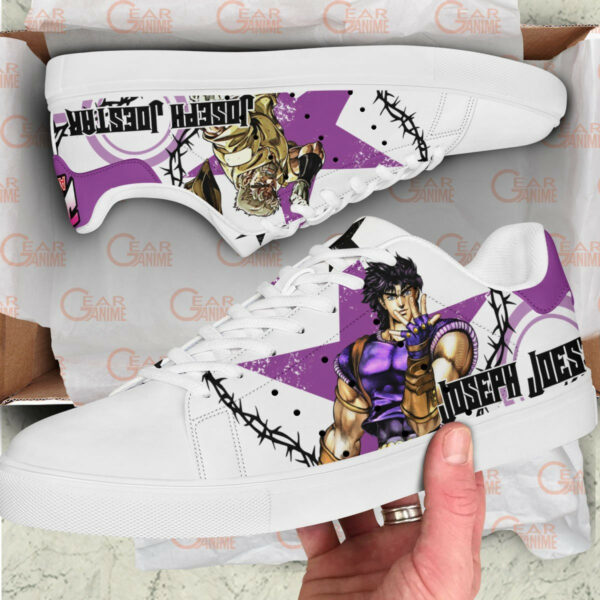 Joseph Joestar Skate Shoes Custom Anime Jojo's Bizarre Adventure Shoes 2