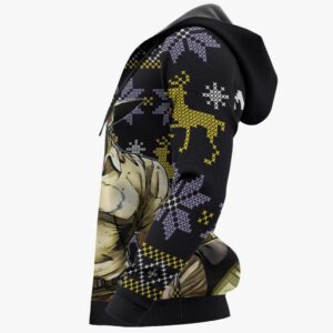 Joseph Joestar Ugly Christmas Sweater Custom Anime JJBA XS12 9