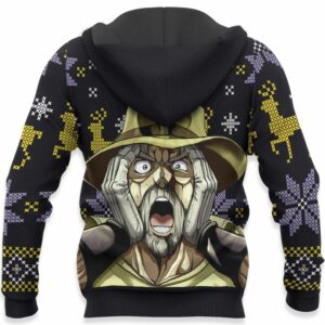 Joseph Joestar Ugly Christmas Sweater Custom Anime JJBA XS12 8