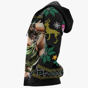 Joseph Joestar Ugly Christmas Sweater Custom JJBA Anime XS12 9