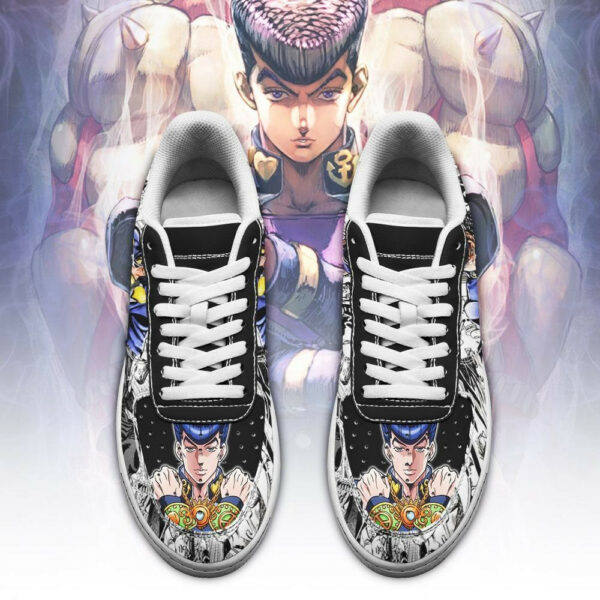 Josuke Higashikata Shoes Manga Style JoJo’s Anime Sneakers Fan Gift PT06 2