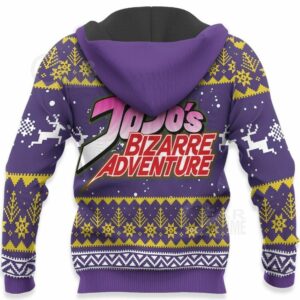 Josuke Higashikata Ugly Christmas Sweater jj's Anime Xmas Hoodie 8