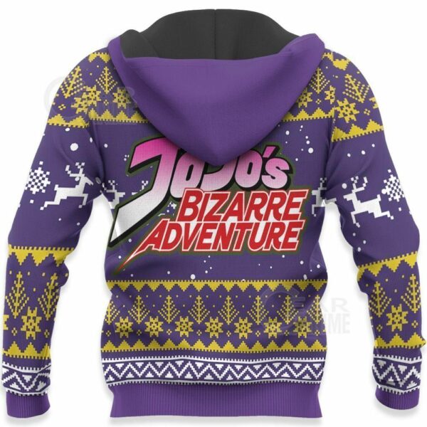 Josuke Higashikata Ugly Christmas Sweater jj's Anime Xmas Hoodie 4