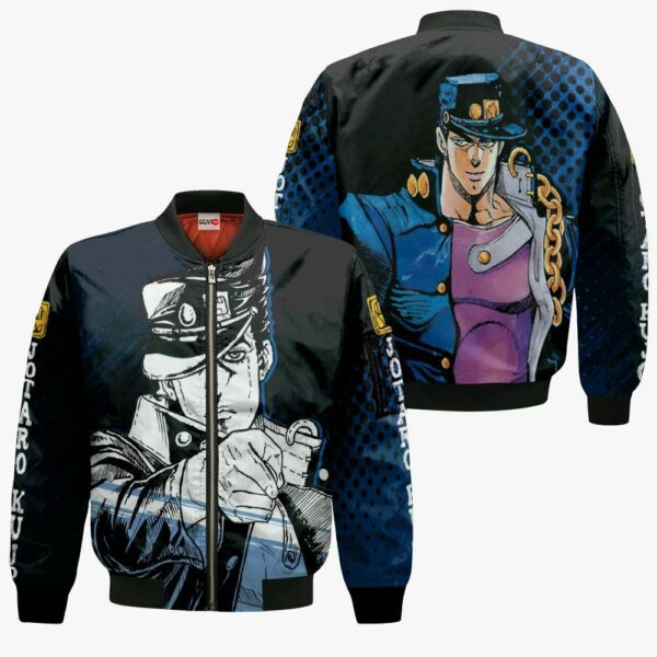 Jotaro Kujo Hoodie JJBAs Anime Shirt Jacket 4