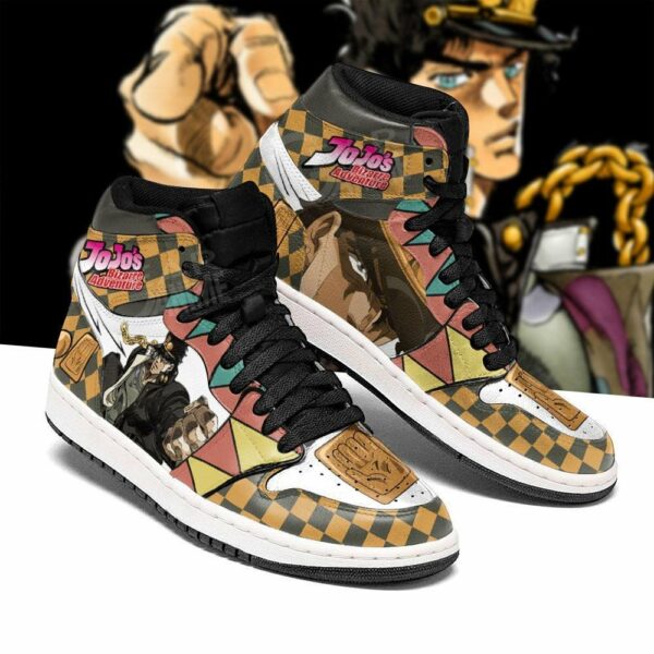 Jotaro Kujo Shoes Custom JoJo’s Bizarre Adventure Anime Sneakers 1