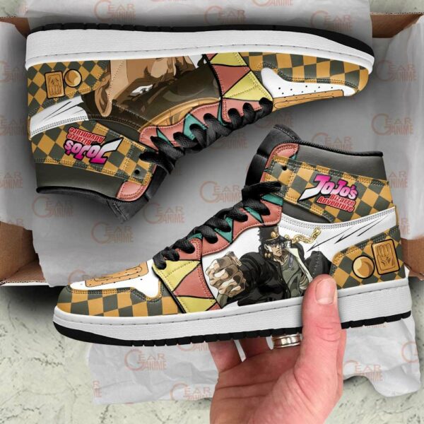 Jotaro Kujo Shoes Custom JoJo’s Bizarre Adventure Anime Sneakers 2