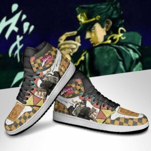 Jotaro Kujo Shoes Custom JoJo’s Bizarre Adventure Anime Sneakers 9