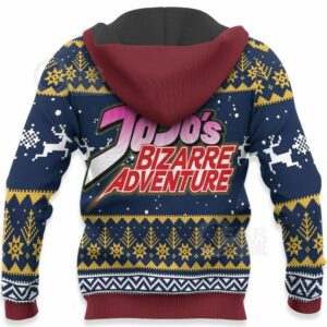 Jotaro Kujo Ugly Christmas Sweater jj's Anime Xmas Hoodie 8