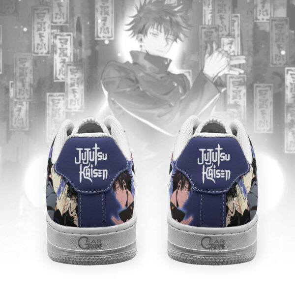 Jujutsu Kaisen Fushiguro Megumi Air Shoes Custom Anime Sneakers 3