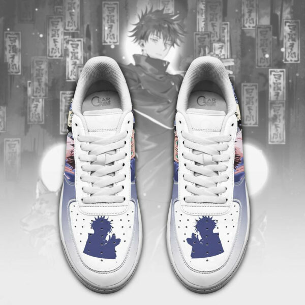 Jujutsu Kaisen Fushiguro Megumi Air Shoes Custom Anime Sneakers 2