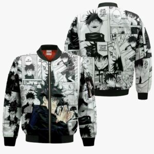 Jujutsu Kaisen Fushiguro Megumi Hoodie Anime Mix Manga Jacket Shirt 9