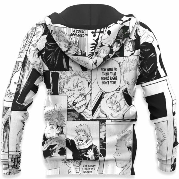 Jujutsu Kaisen Itadori Yuuji Hoodie Anime Mix Manga Jacket Shirt 5