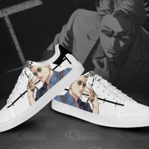 Jujutsu Kaisen Nanami Kento Skate Shoes Custom Anime Sneakers 6