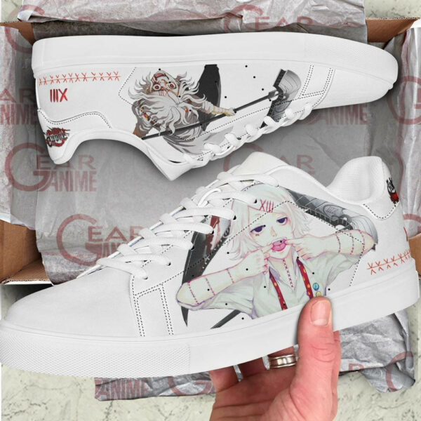 Juuzou Suzuya Skate Shoes Tokyo Ghoul Custom Anime Sneakers SK11 2