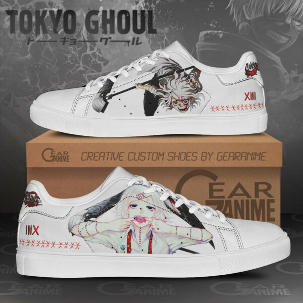 Juuzou Suzuya Skate Shoes Tokyo Ghoul Custom Anime Sneakers SK11 1