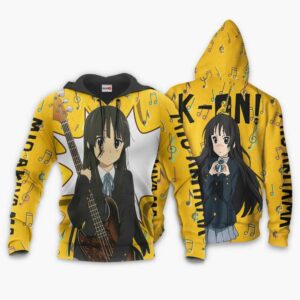 K-On Hoodie Custom Mio Akiyama Anime Shirts 8