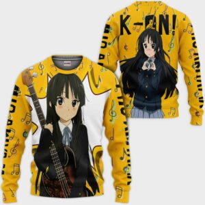 K-On Hoodie Custom Mio Akiyama Anime Shirts 7