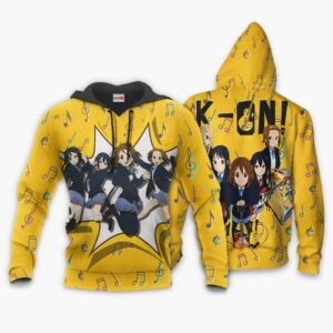 K-On Team Hoodie Custom Music Band Anime Shirts 8