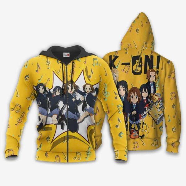 K-On Team Hoodie Custom Music Band Anime Shirts 1