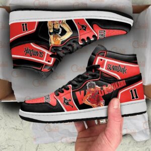 Kaede Rukawa Shoes Custom Anime Slam Dunk Sneakers 6