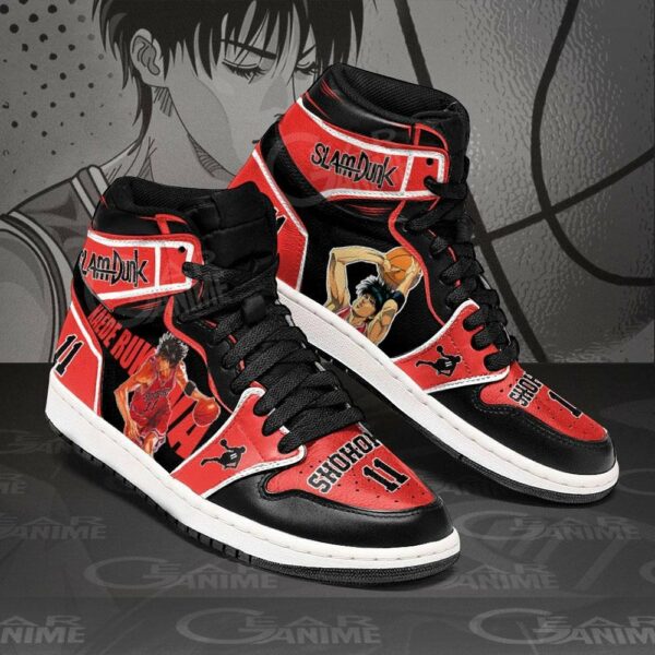 Kaede Rukawa Shoes Custom Anime Slam Dunk Sneakers 2