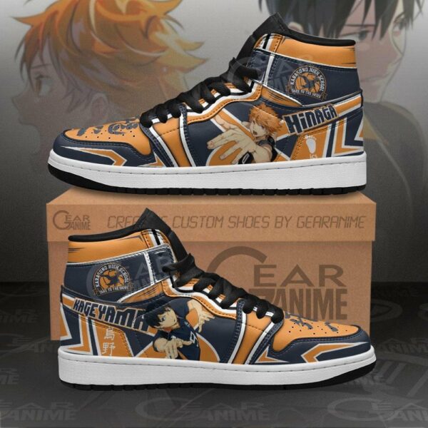 Kageyama and Hinata Shoes Custom Haikyuu Anime Sneakers 1