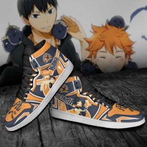 Kageyama and Hinata Shoes Custom Haikyuu Anime Sneakers 7