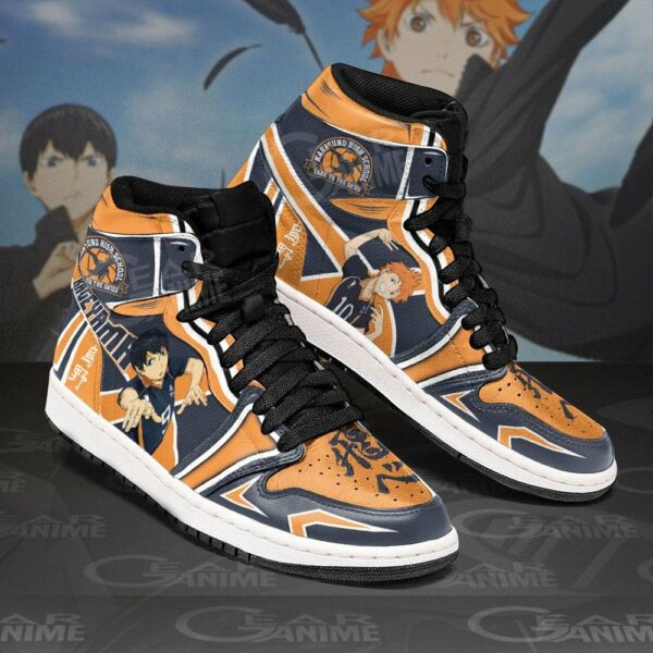 Kageyama and Hinata Shoes Custom Haikyuu Anime Sneakers 2