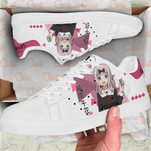 Kaguya-sama Love Is War Chika Fujiwara Skate Shoes Custom Anime Sneakers 2