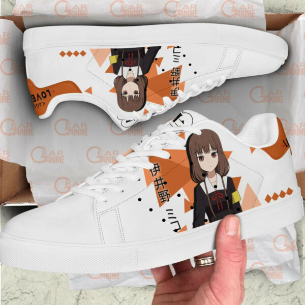 Kaguya-sama Love Is War Miko Iino Skate Shoes Custom Anime Sneakers 3